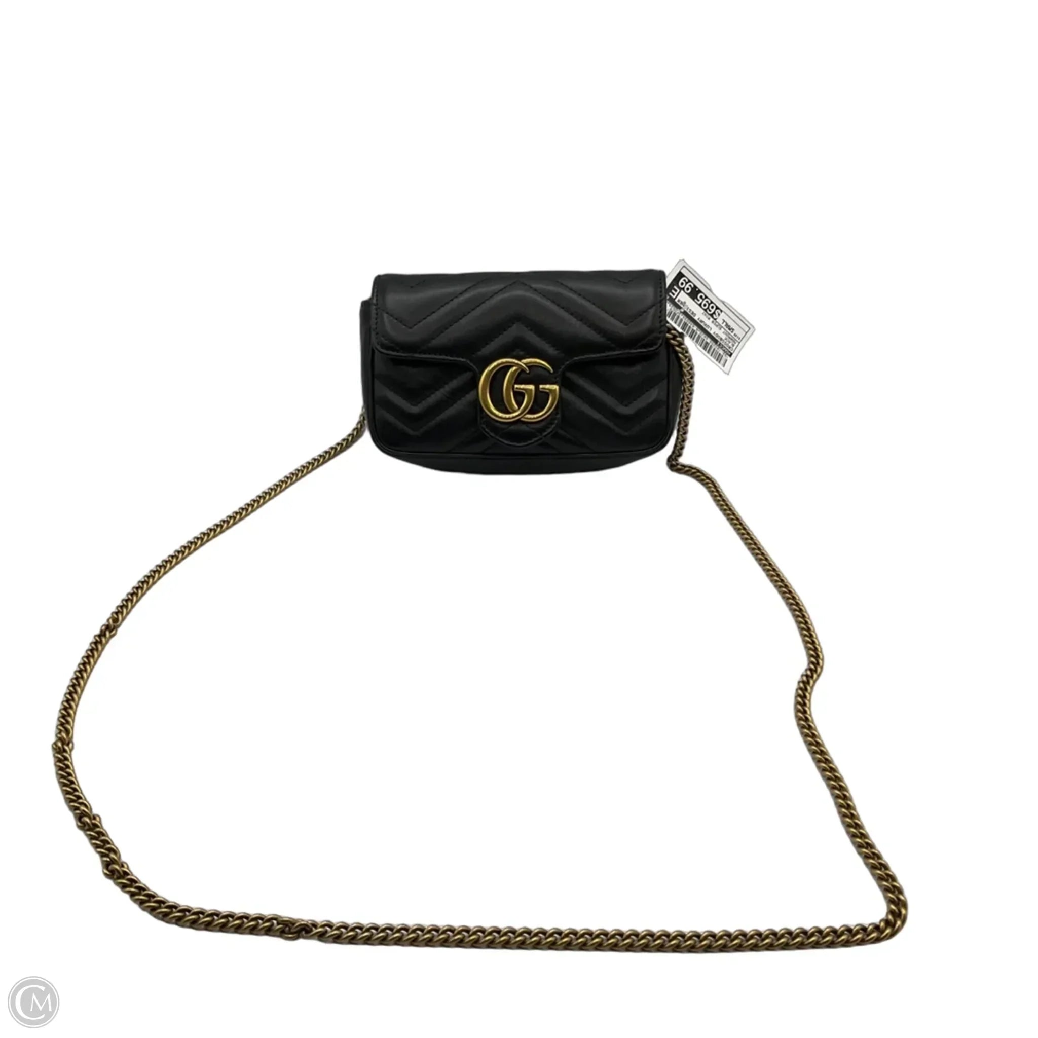 Crossbody Luxury Designer By Gucci, Size: Small