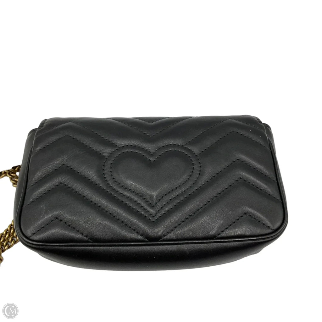 Crossbody Luxury Designer By Gucci, Size: Small