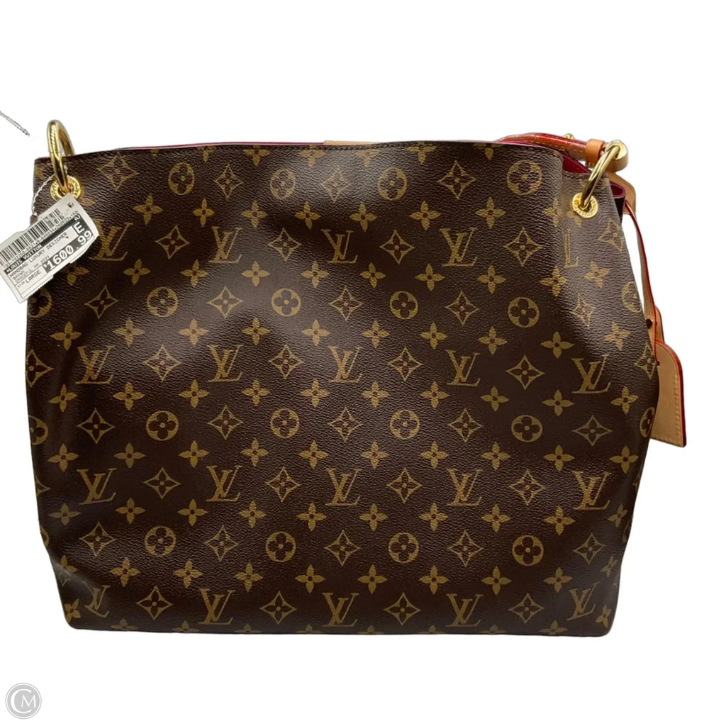 Handbag Luxury Designer By Louis Vuitton, Size: Large