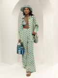 Multicolour Blue Fringed Baby Tote
