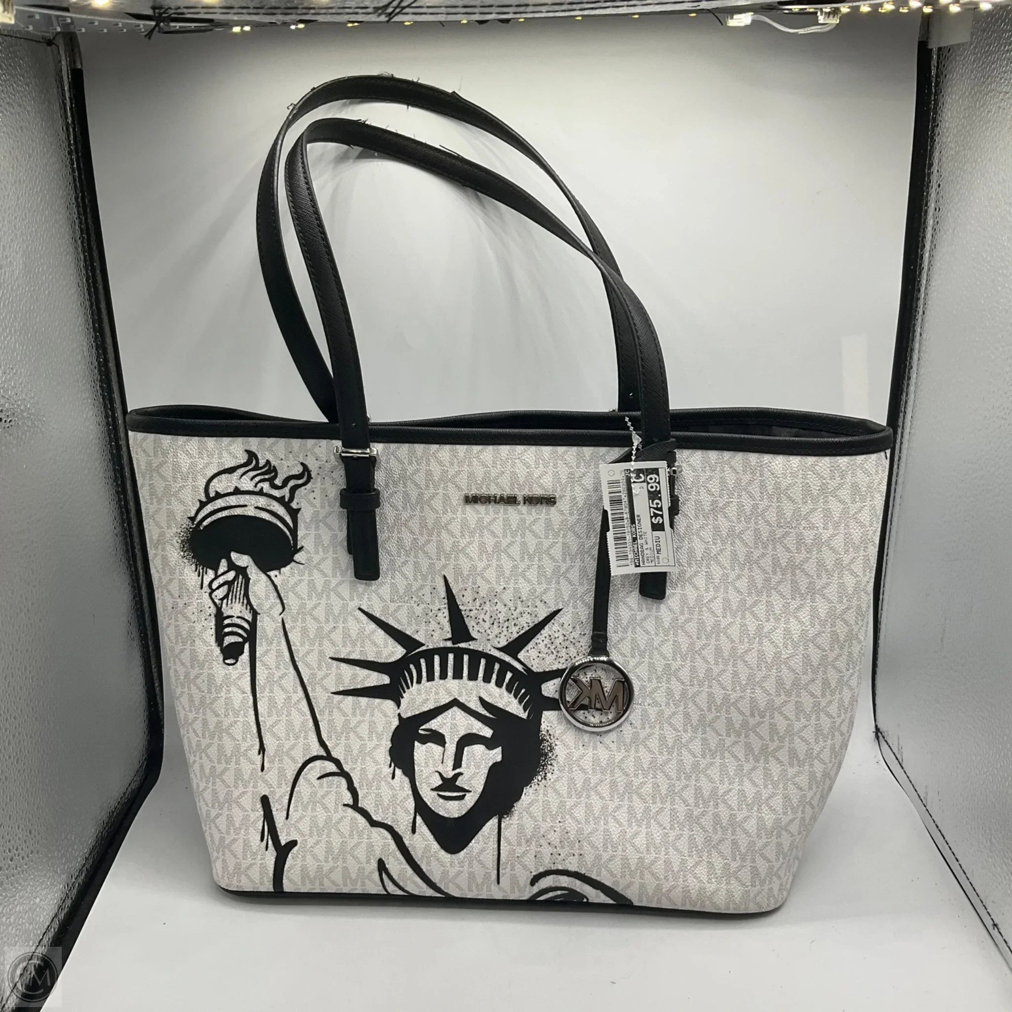 Handbag Designer By Michael Kors, Size: Medium