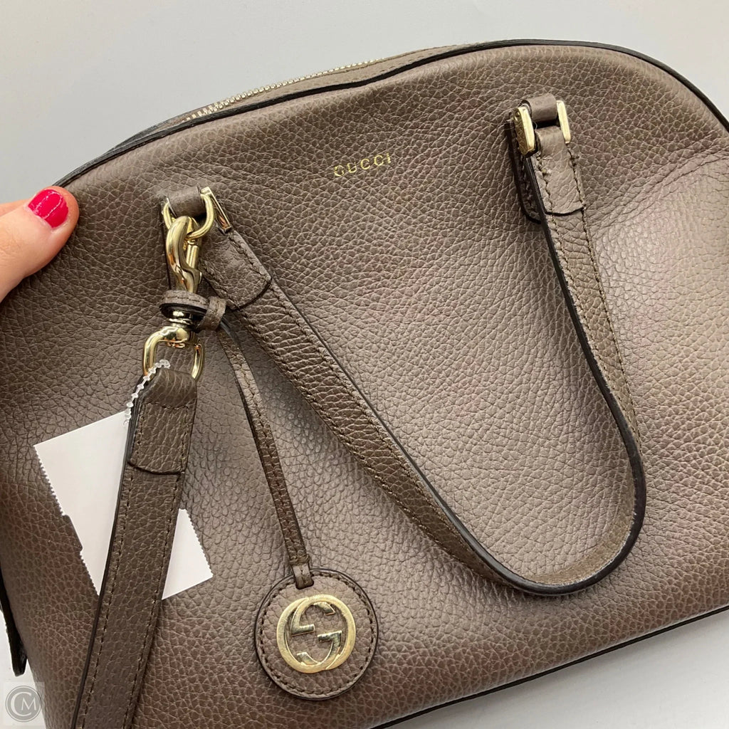 Gucci Lady Dollar Dome Satchel Size: Medium