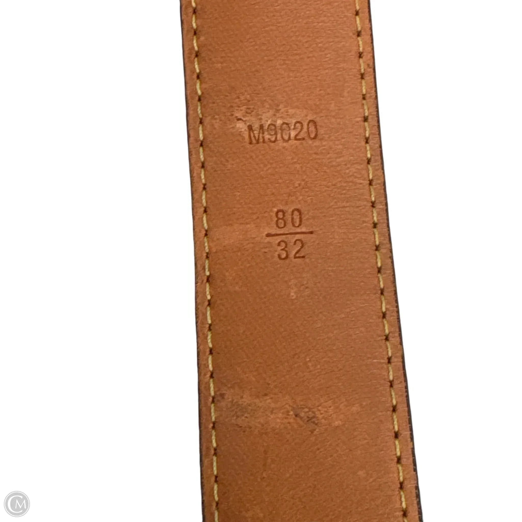 Belt Luxury Designer By Louis Vuitton, Size: Small