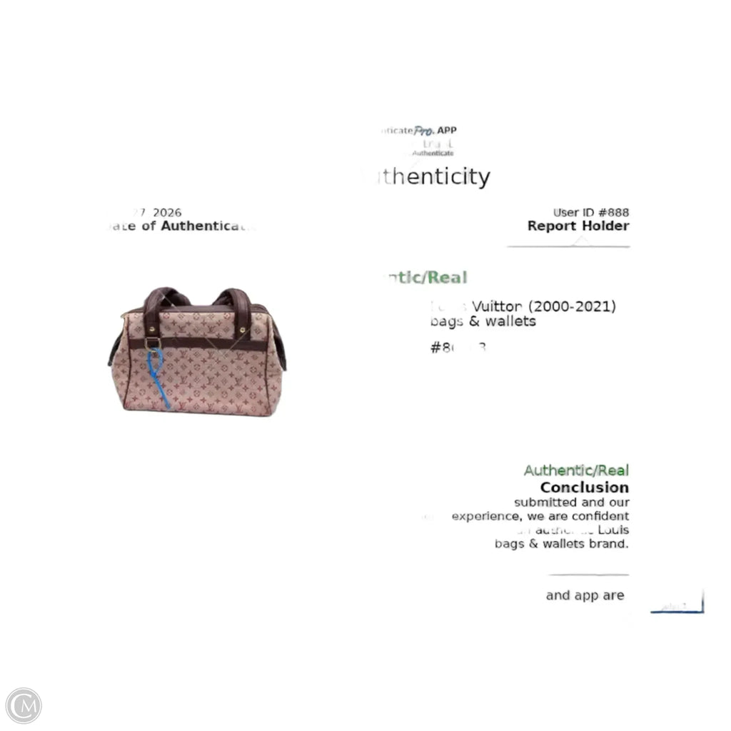Handbag Luxury Designer By Louis Vuitton, Size: Medium