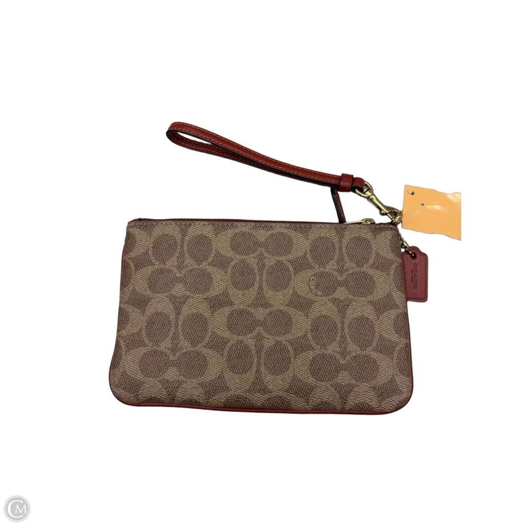 Wristlet Designer By Coach, Size: Small