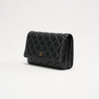Chanel Black Classic Wallet on Chain (WOC) 2019