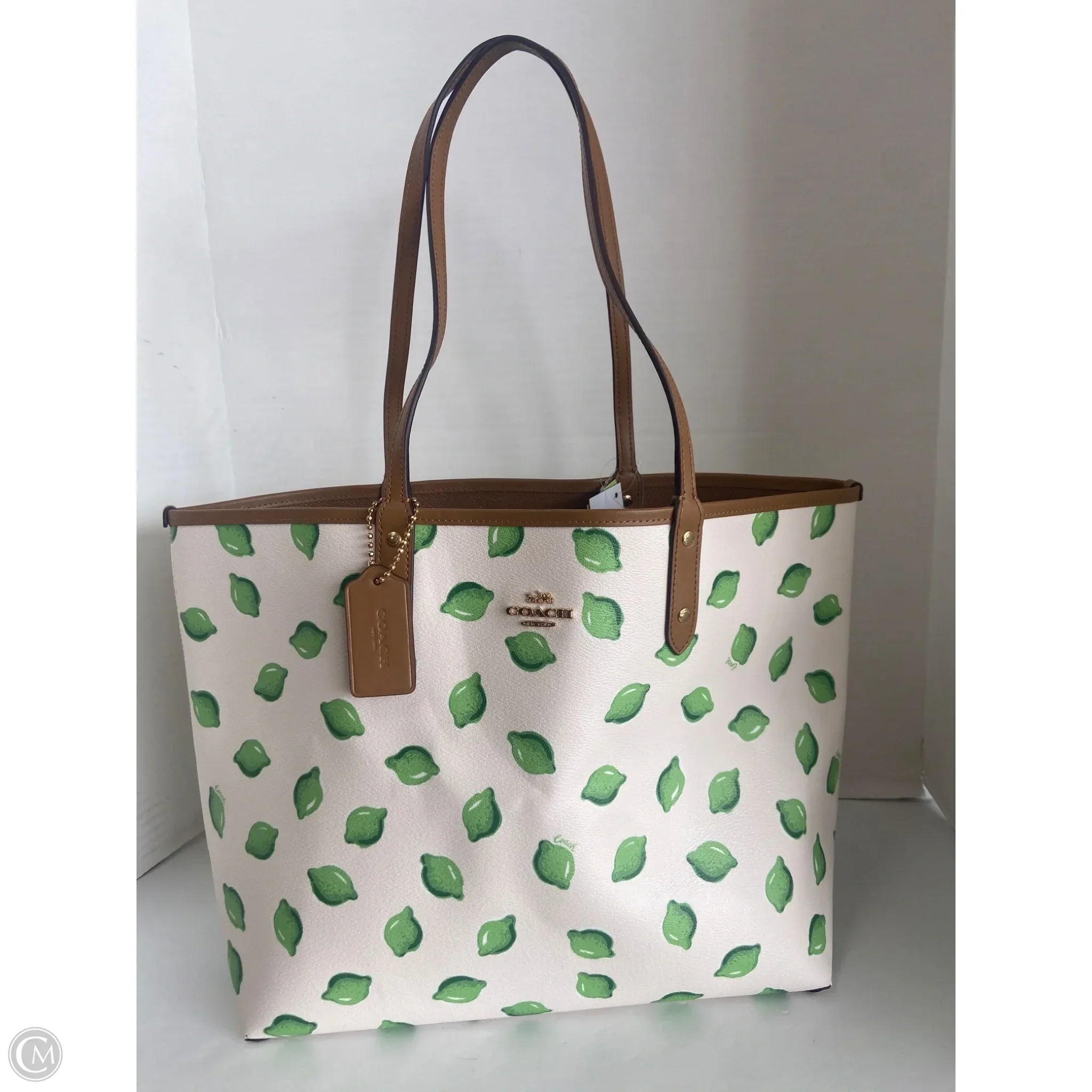 Handbag Designer By Coach, Size: Large