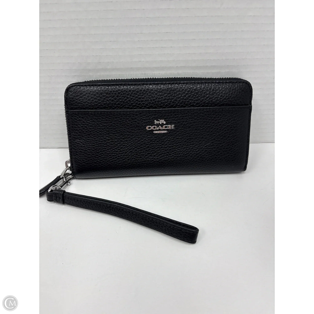 Wristlet Designer By Coach, Size: Large