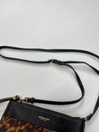 Animal Print Handbag Designer Coach, Size Medium
