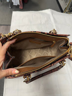 Handbag Designer By Michael Kors In Brown, Size:Medium