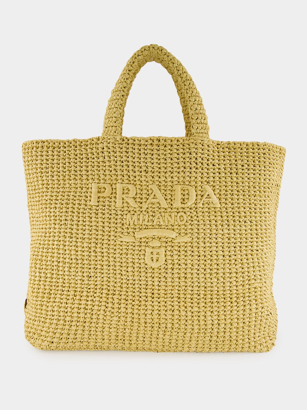 Natural Large Crochet Tote Bag