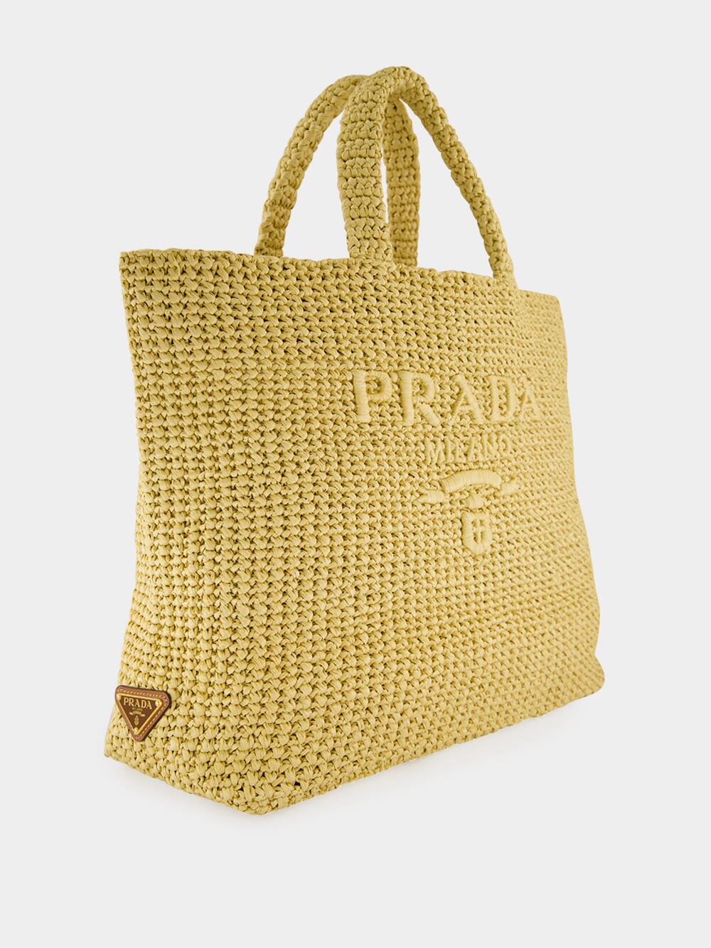 Natural Large Crochet Tote Bag