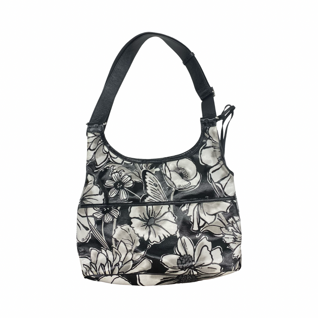 Handbag Leather By Brighton In Floral Print, Size:Medium