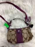 Handbag Designer By Coach In Purple, Size:Medium