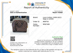 Handbag Luxury Designer By Louis Vuitton In Brown, Size:Medium