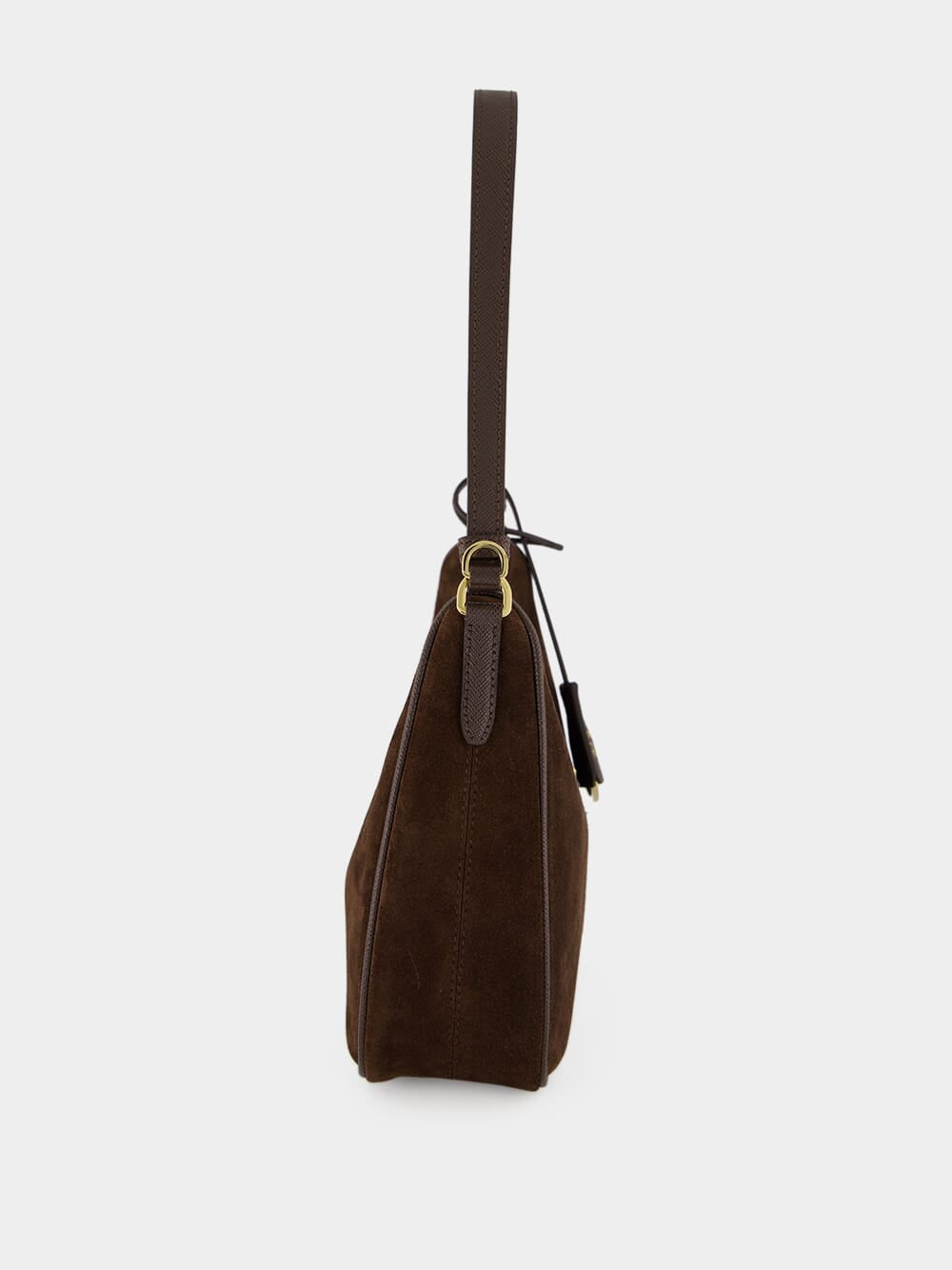 Brown Re-Edition 2005 Suede Mini Bag