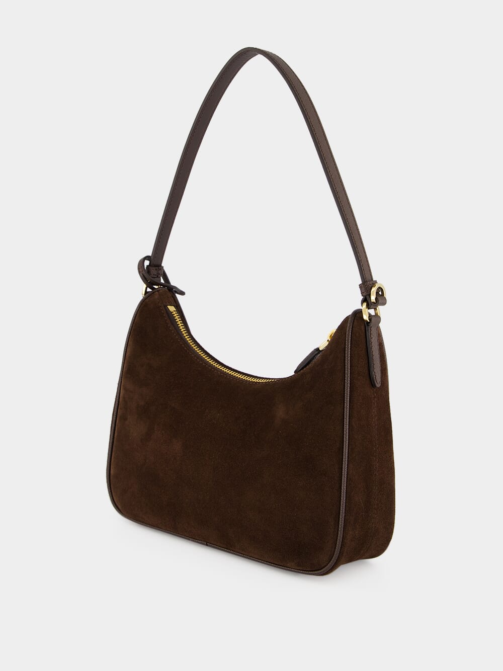 Brown Re-Edition 2005 Suede Mini Bag