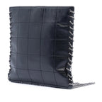 Chanel CC Choco Bar Lambskin Fringe Crossboddy Bag