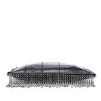 Chanel CC Choco Bar Lambskin Fringe Crossboddy Bag