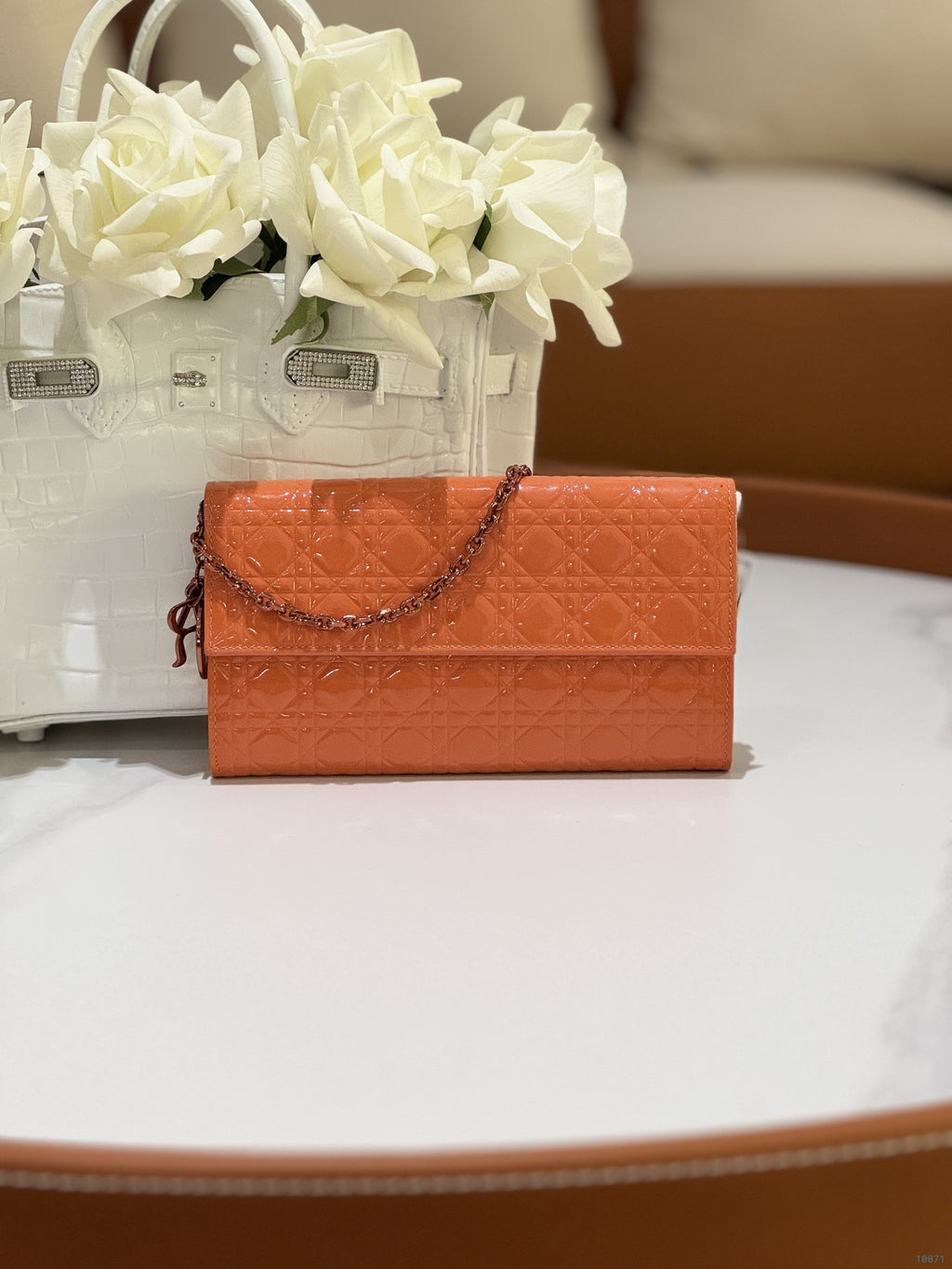 DIOR LADY DIOR LOTUS WALLET