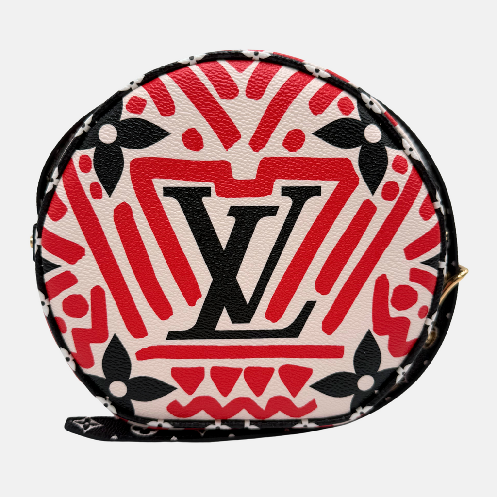 Crafty Boite Chapeau Souple Rouge Giant Monogram
