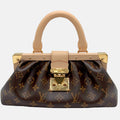 Top Handle Chain Clutch Monogram