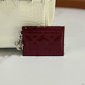 LADY DIOR FREESIA CARD HOLDER