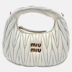 Wander Matelassé Nappa Leather Hobo Mini-Bag