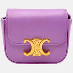 Claude Bag Purple Calfskin Mini