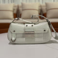 DIOR PUNK WHITE VINTAGE SHOULDER BAG