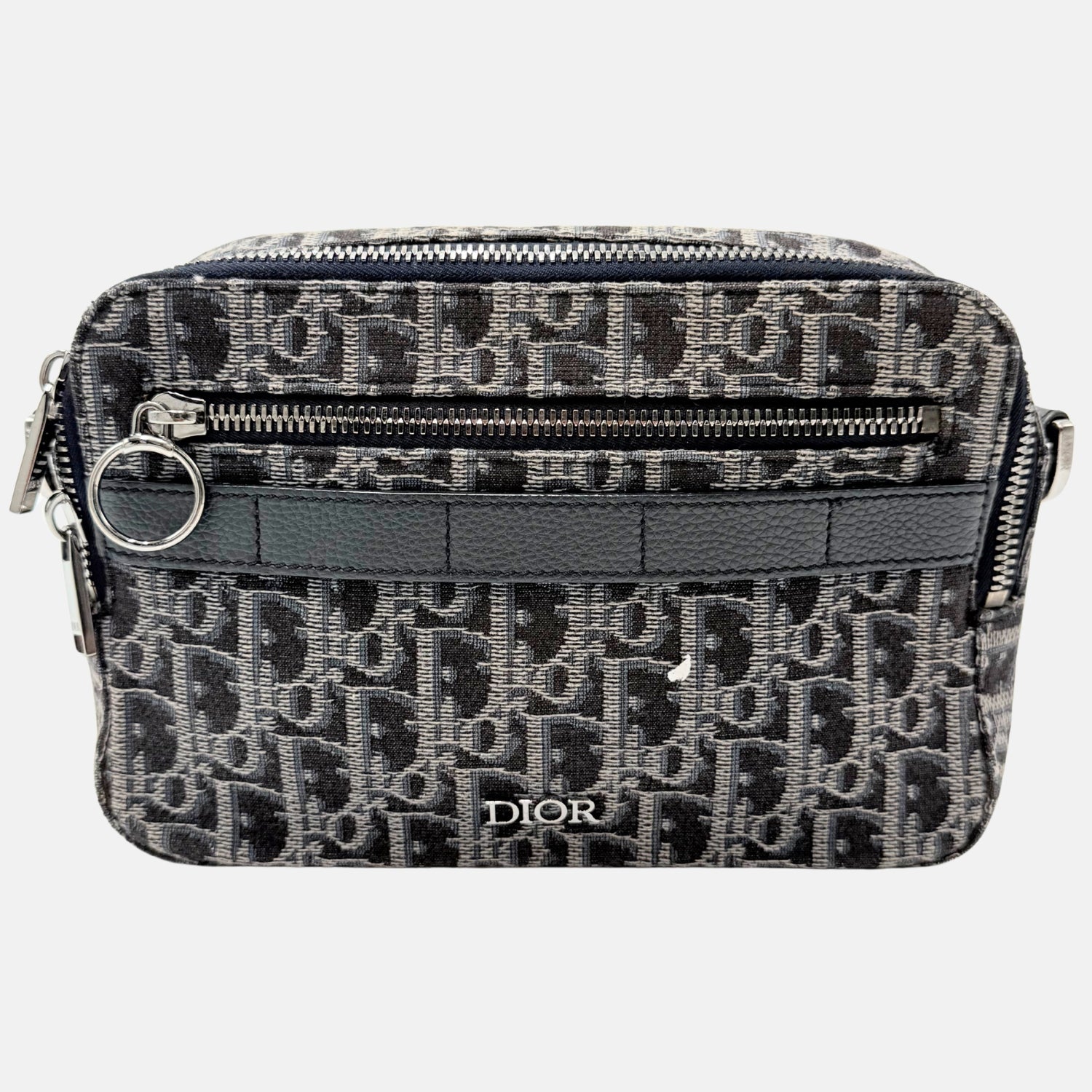 Messenger Bag Blue Trotter Canvas Safari Small