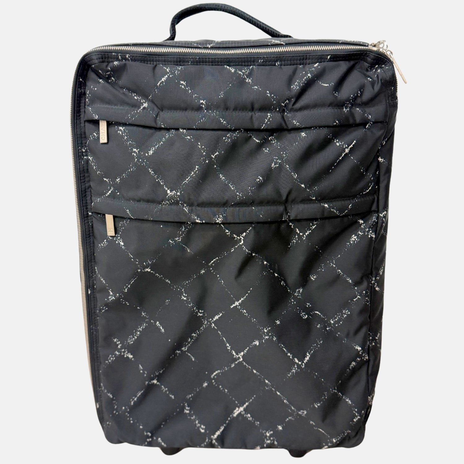 Travel Trolley Black Nylon