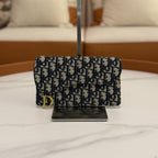 DIOR Saddle Oblique Long Wallet