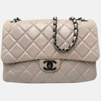 Classic Flap Bag Light Grey Aged Calfskin
