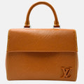 Cluny BB Top Handle Bag Honey Epi Leather