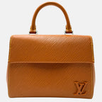 Cluny BB Top Handle Bag Honey Epi Leather