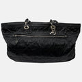 Cannage Tote Bag Black Nylon