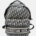 Explorer Backpack Blue Oblique Jacquard