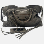 City Bag Pyrite Leather