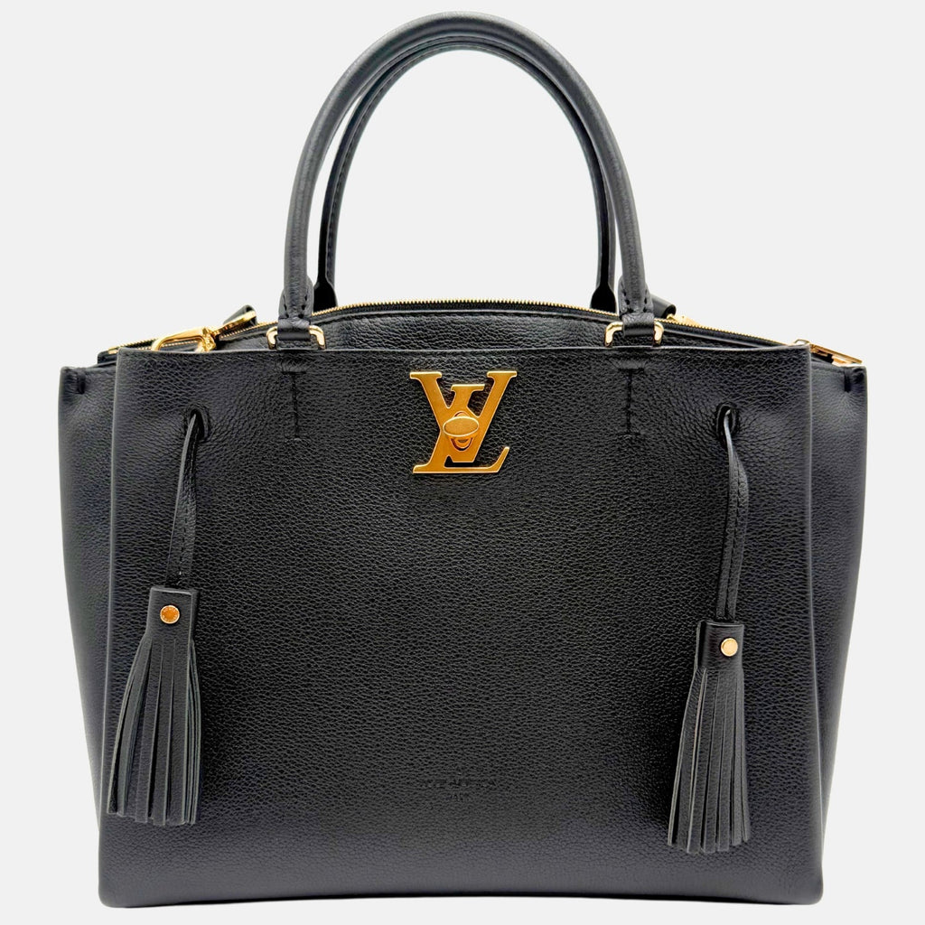 Lockmeto Black Calfskin