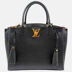 Lockmeto Black Calfskin