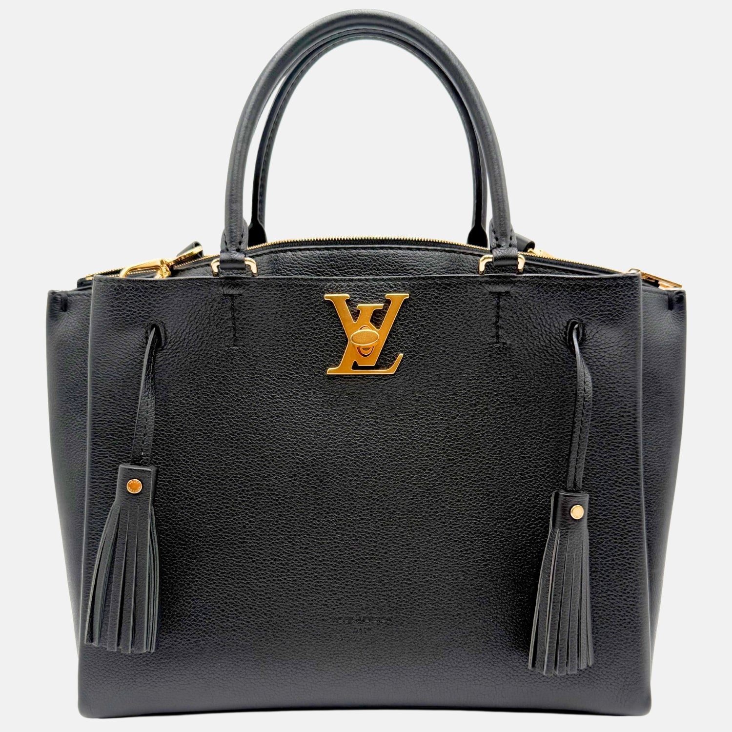 Lockmeto Black Calfskin