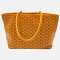 Artois PM Tote Yellow Goyardine Canvas