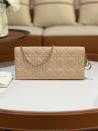 DIOR LADY DIOR POUCH PATENT LEATHER