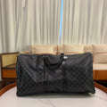Louis Vuitton Keepall 55 Damier Canvas Top Handle Shoulder Bag
