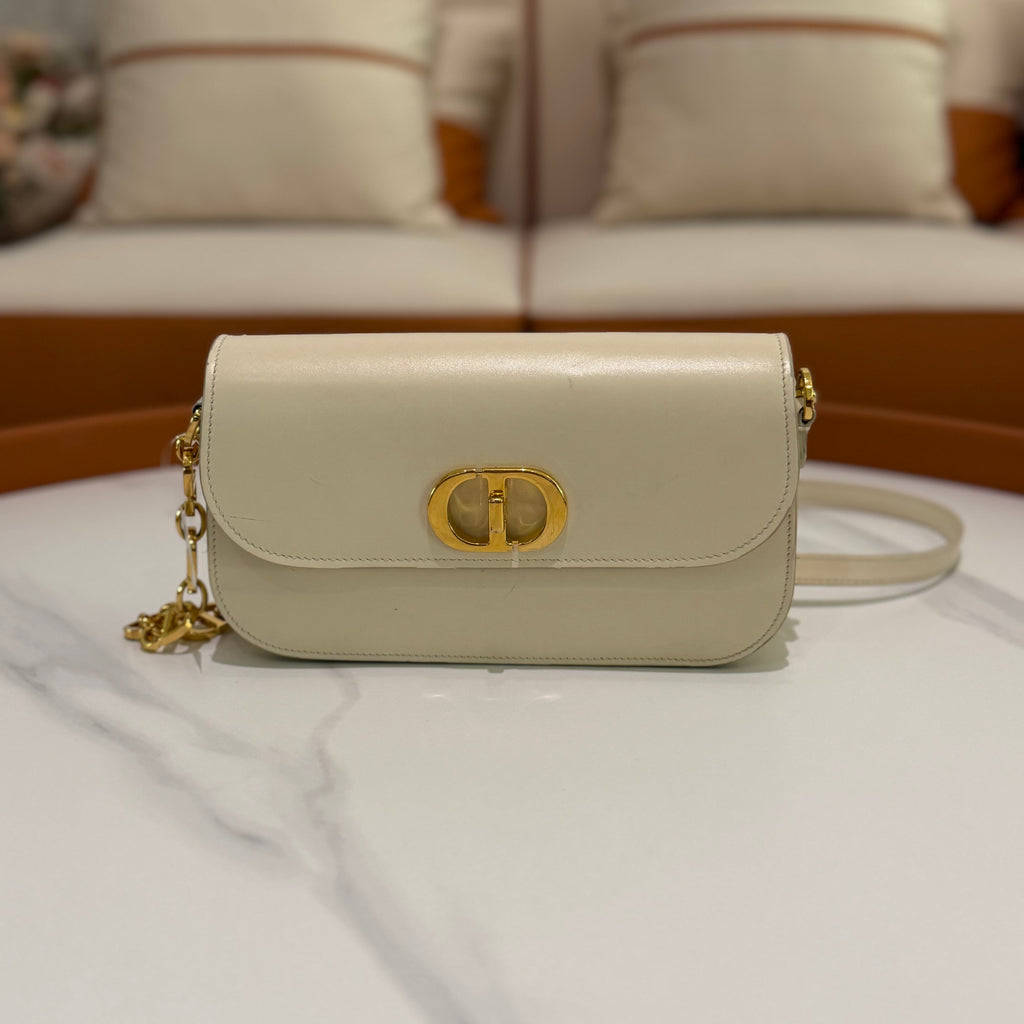 Dior Montaigne Flap Smooth Leather Shoulder Crossbody Bag