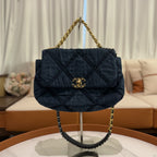 Chanel 23C Denim 19 Bag Medium (Chip Model)