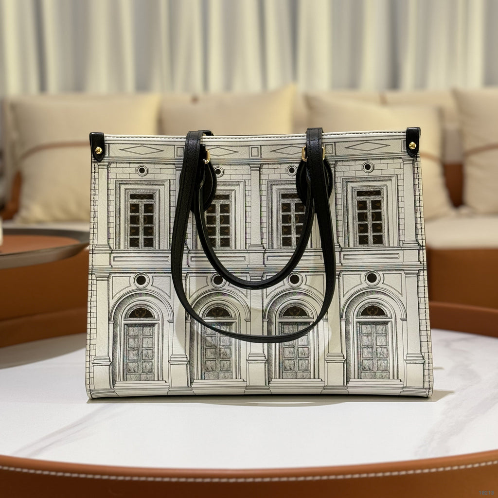 LOUIS VUITTON × FORNASETTI ON THE GO MEDIUM