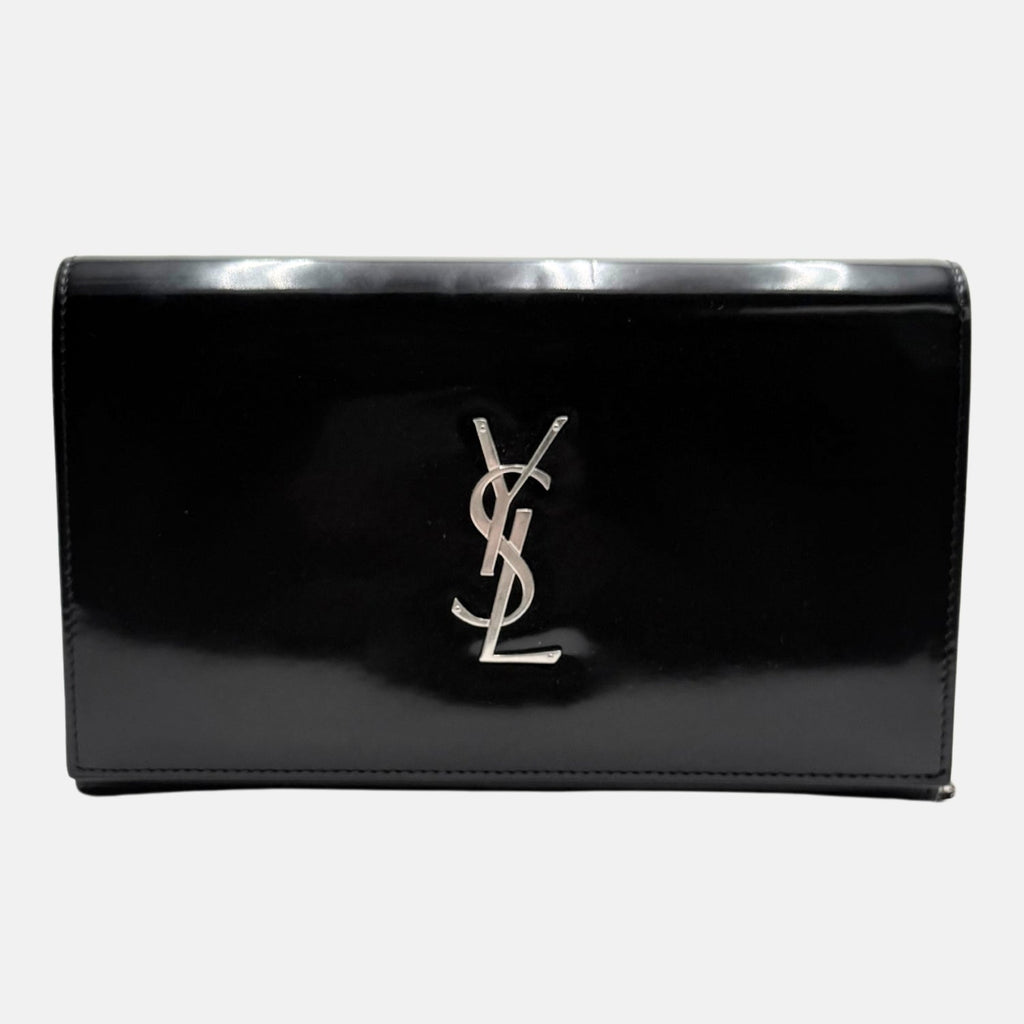 Kate Crossbody Bag Black Patent Leather Medium