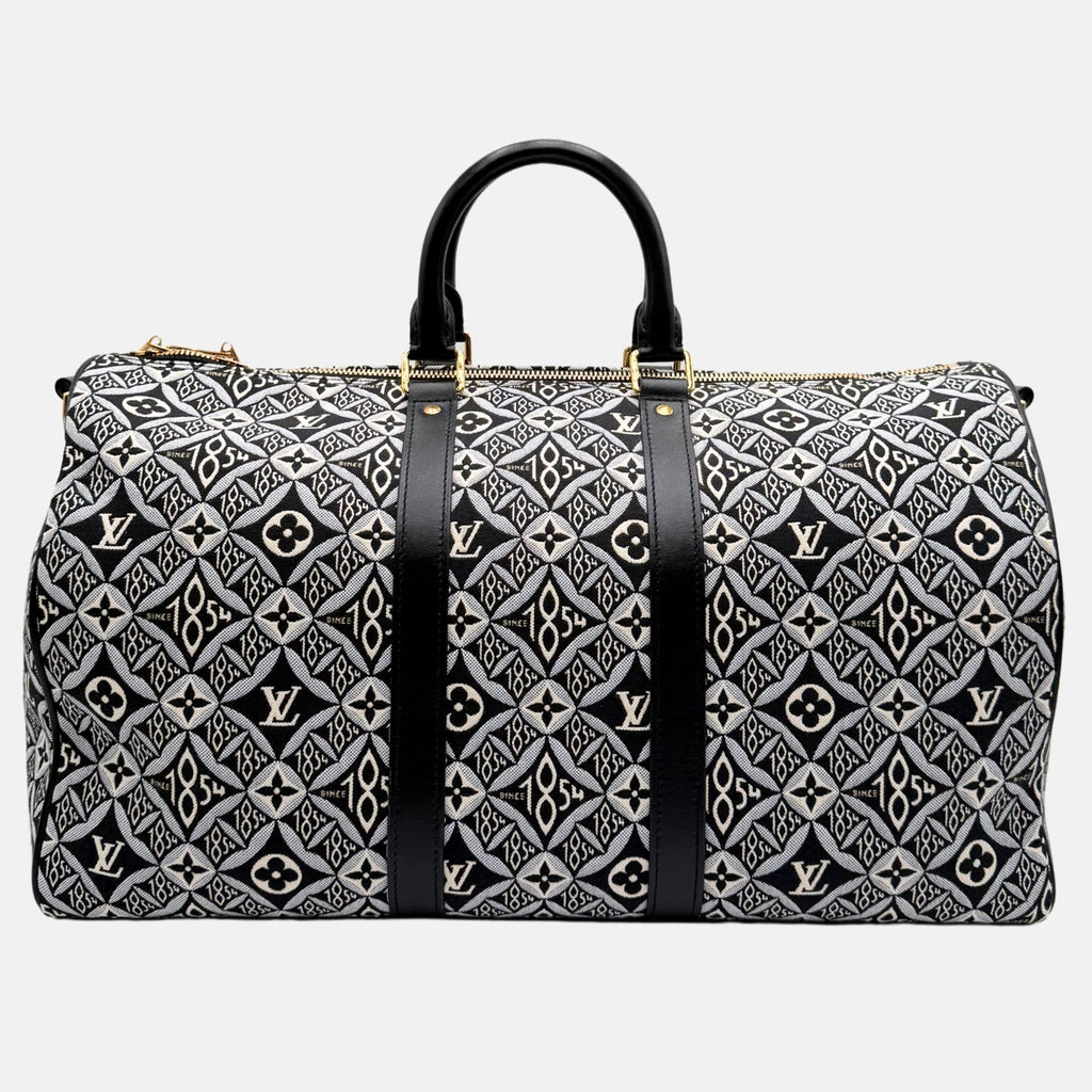 Since 1854 Keepall Bandouliere 45 Grey Jacquard